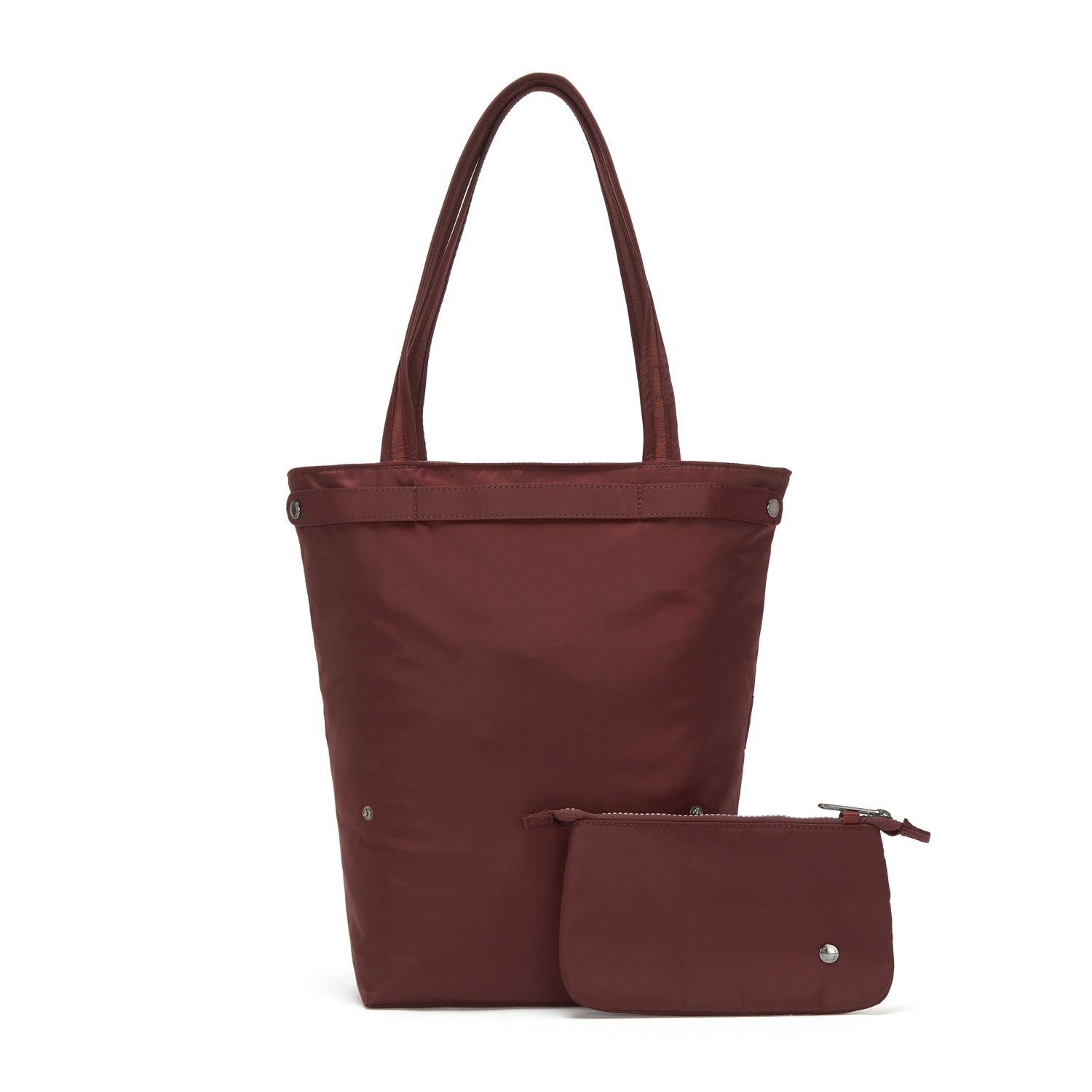 Product image of Pacsafe® CX Anti-Theft Packable Vertical Tote Citysafe CX Anti-Theft Packable Vertical Tote, Merlot