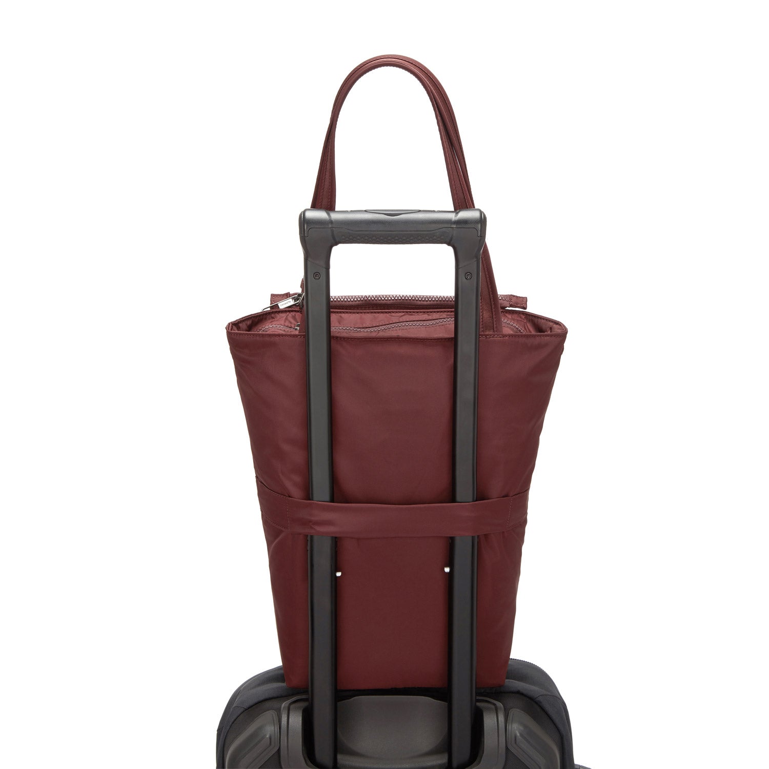 Product image of Pacsafe® CX Anti-Theft Packable Vertical Tote Citysafe CX Anti-Theft Packable Vertical Tote, Merlot