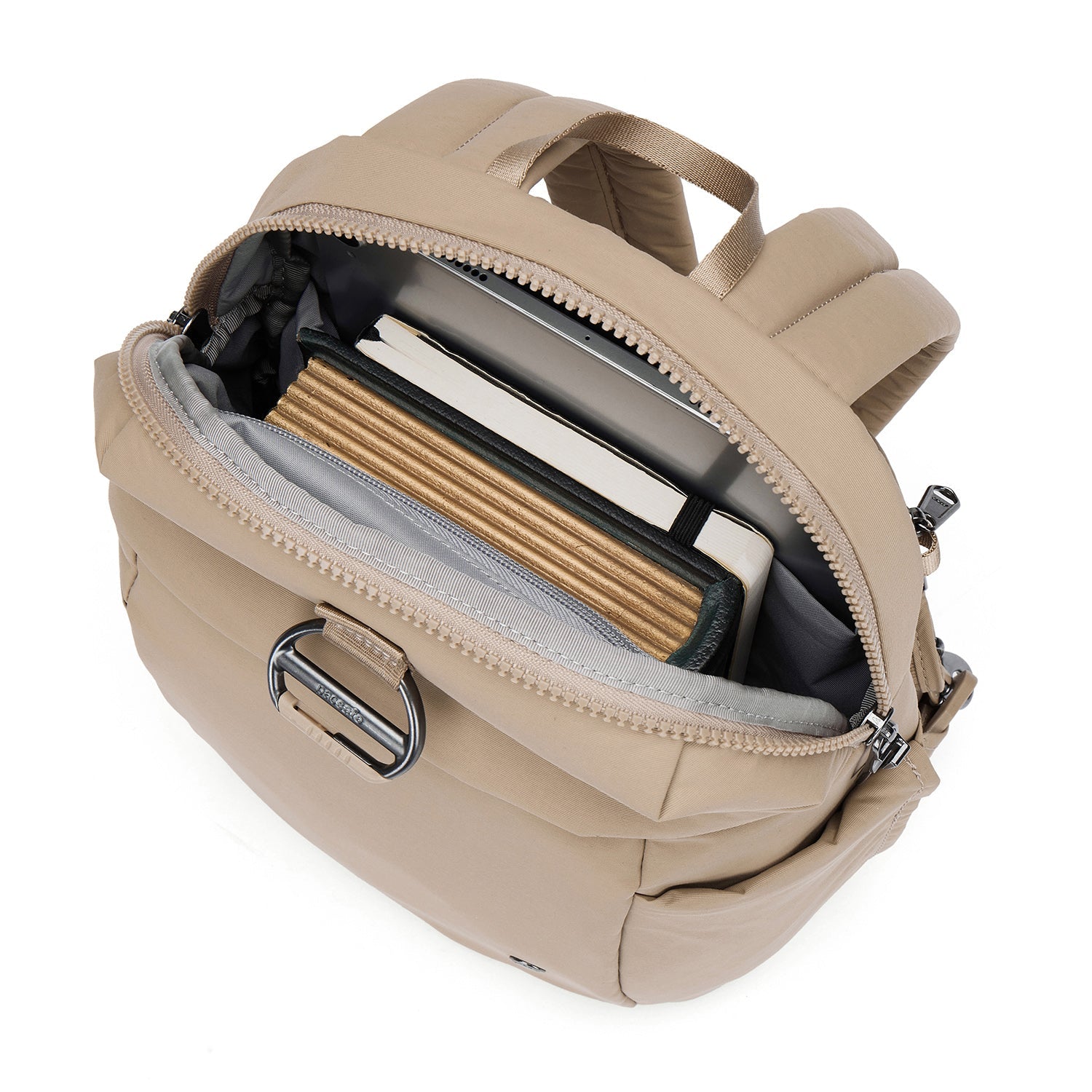 Product image of Pacsafe® CX Anti-Theft 8L Backpack Petite Pacsafe® CX Anti-Theft 8L Backpack Petite, Taupe