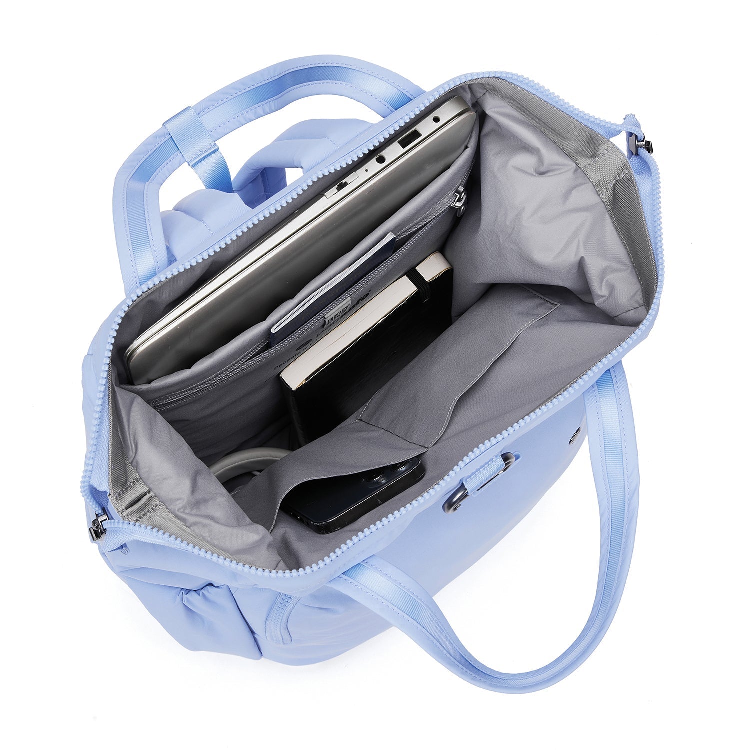 Product image of Pacsafe® CX Anti-Theft Backpack Pacsafe® CX Anti-Theft Backpack, Serenity Blue