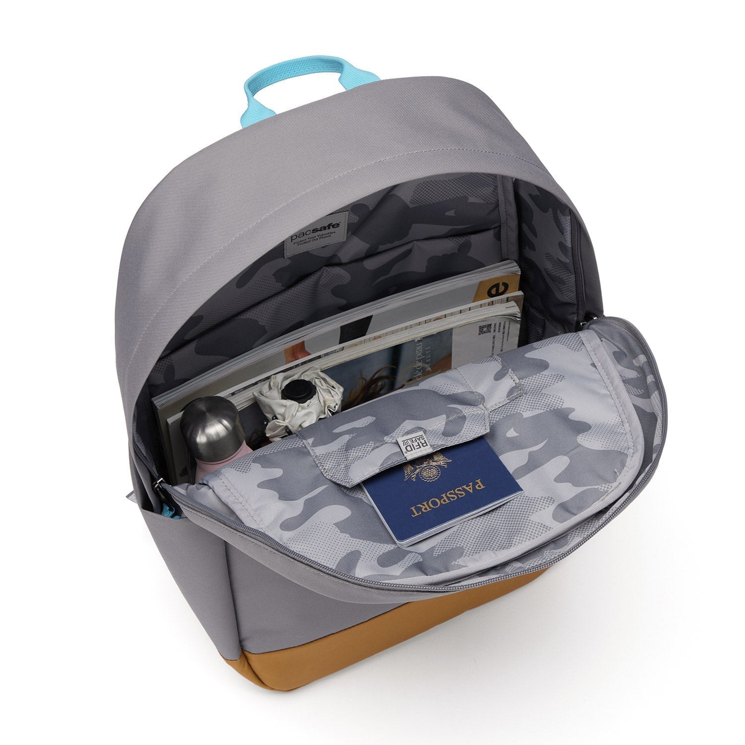 Product image of Pacsafe® GO 25L anti-theft backpack Pacsafe® GO 25L anti-theft backpack, Stone