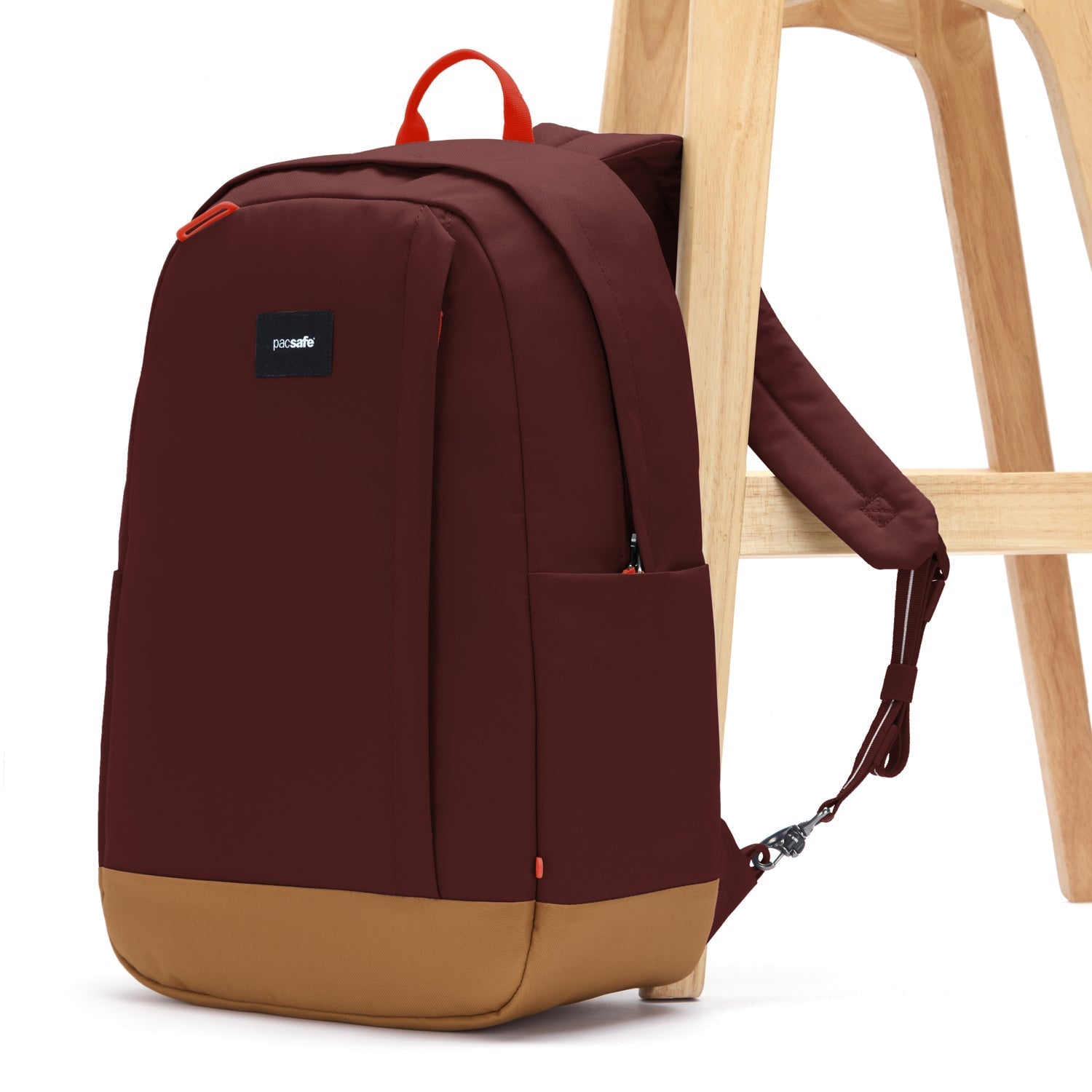 Product image of Pacsafe® GO 25L anti-theft backpack Pacsafe® GO 25L anti-theft backpack, Garnet Red