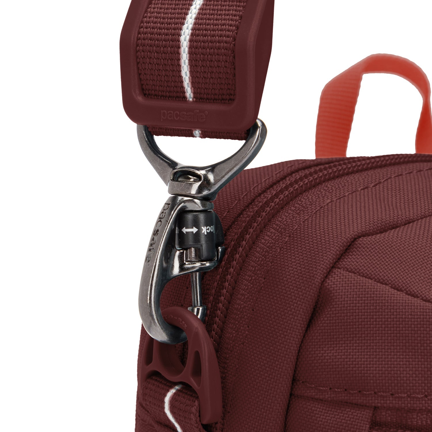 Product image of Pacsafe® GO anti-theft festival crossbody Pacsafe® GO anti-theft festival crossbody, Garnet Red