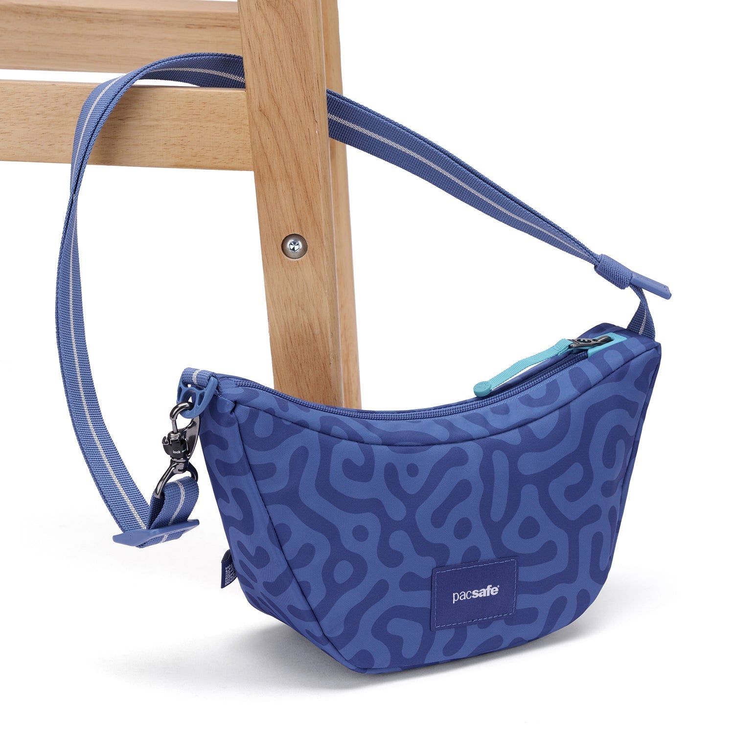 Product image of Pacsafe® GO Anti Theft Lunar Crossbody Pacsafe® GO Anti Theft Lunar Crossbody, Cerulean Blue