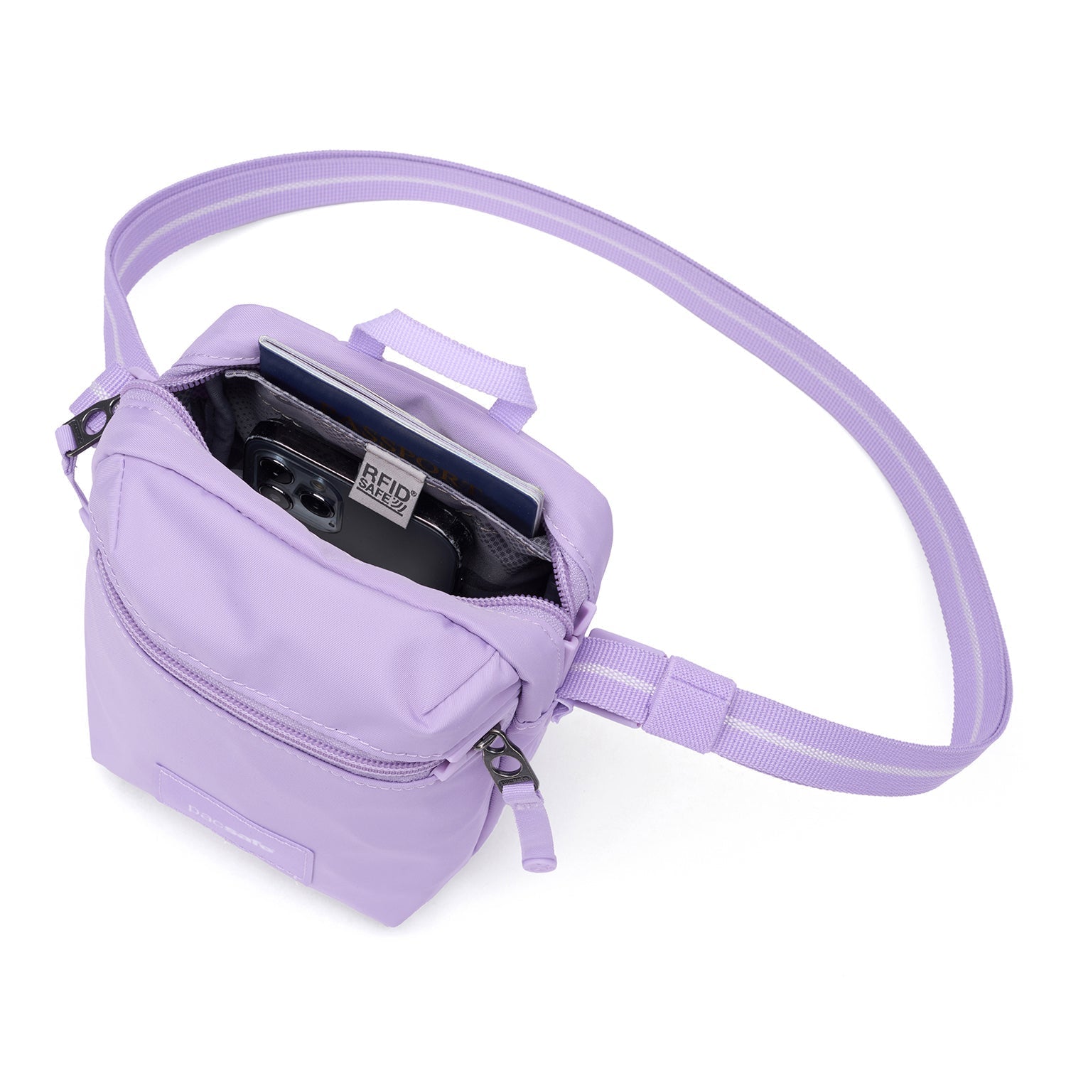 Product image of Pacsafe® GO Anti-Theft Micro Crossbody Pacsafe® GO Anti-Theft Micro Crossbody, Lavender