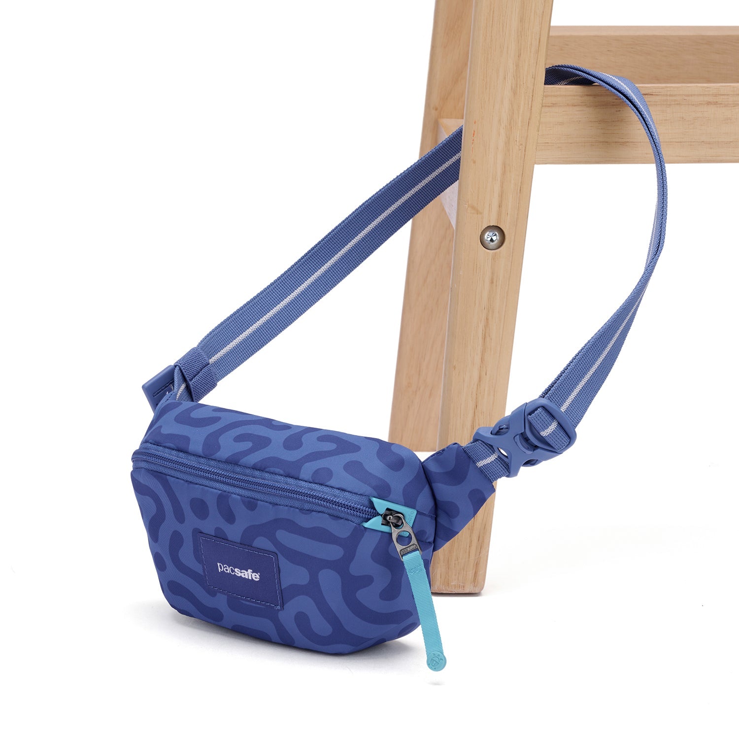 Product image of Pacsafe® GO Anti-Theft Micro Sling Pacsafe® GO Anti-Theft Micro Sling, Cerulean Blue