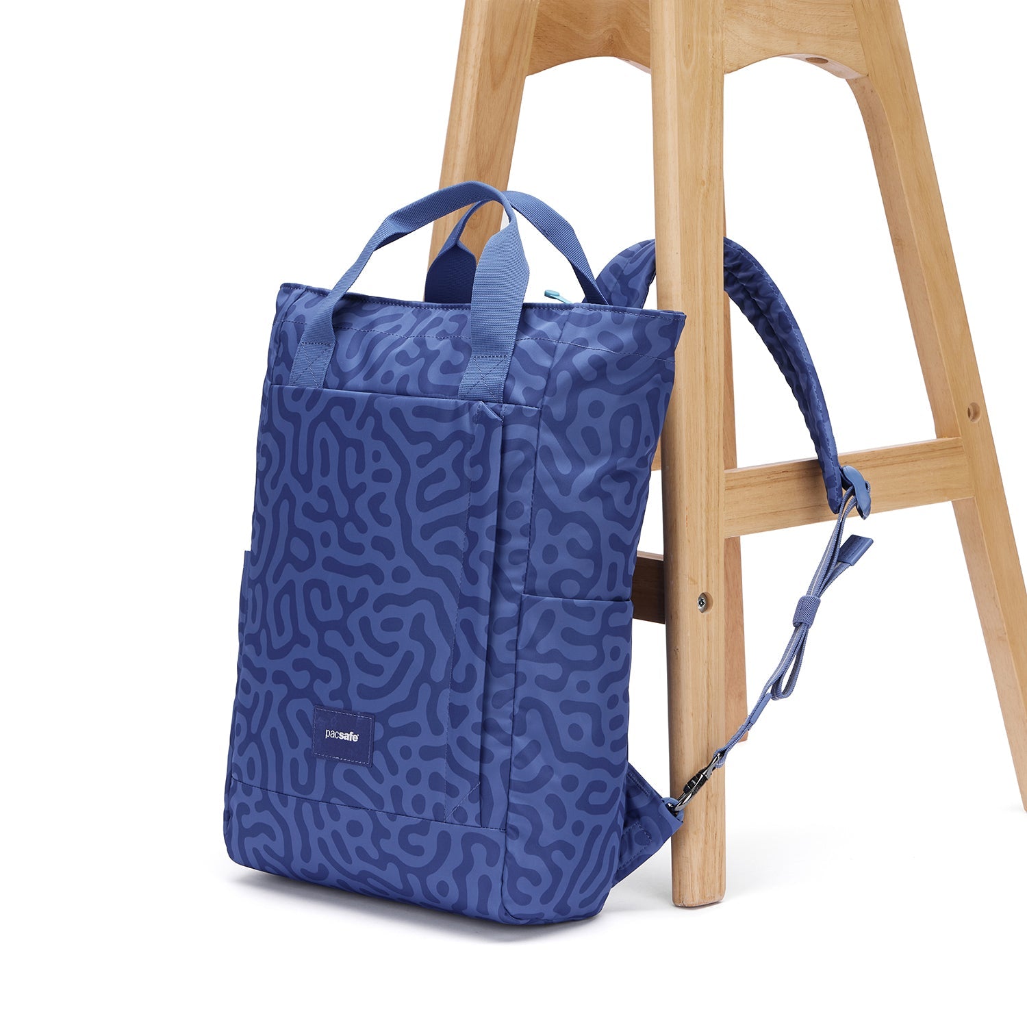 Product image of Pacsafe® GO Anti-Theft Totepack Pacsafe® GO Anti-Theft Totepack, Cerulean Blue