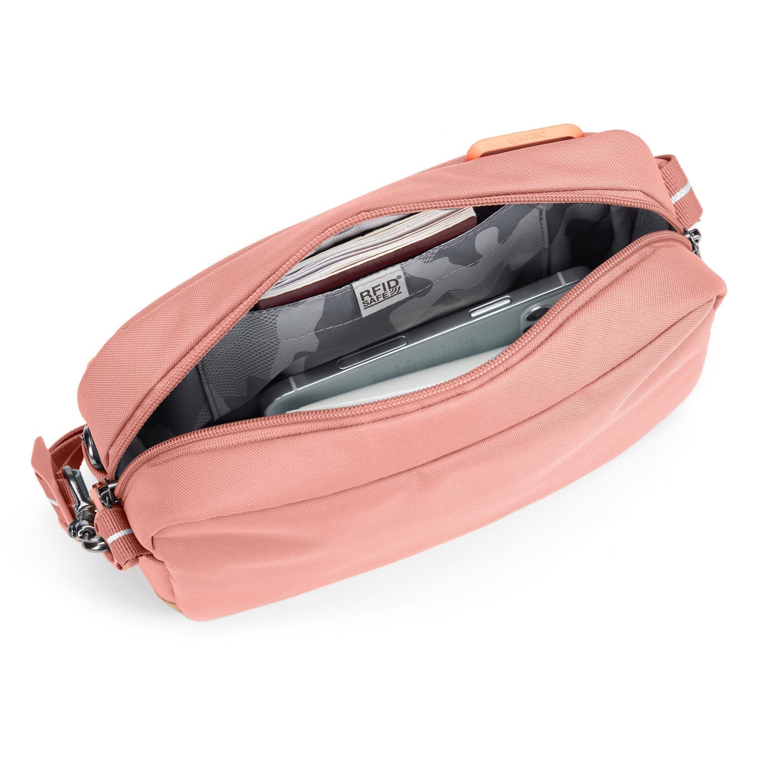 Product image of Pacsafe® GO anti-theft crossbody bag Pacsafe® GO anti-theft crossbody bag, Rose