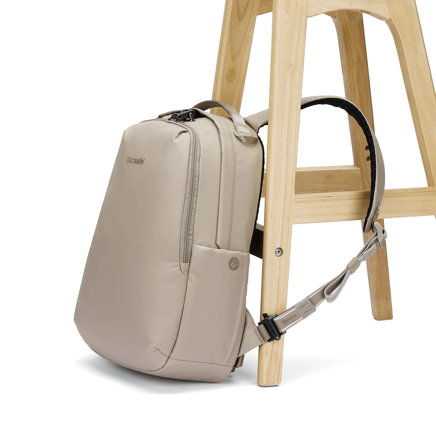 Product image of Pacsafe® V 16L Anti-Theft All-Around Backpack Pacsafe® V 16L Anti-Theft All-Around Backpack, Beige