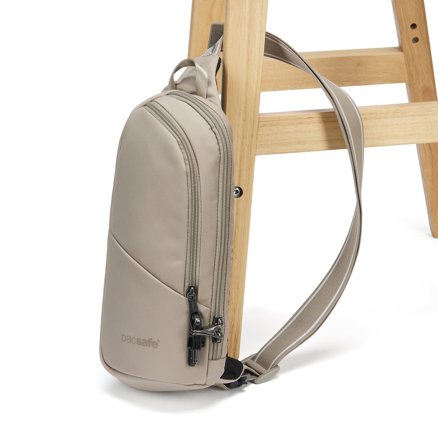 Product image of Pacsafe® V Anti-Theft Action Sling Pack Pacsafe® V Anti-Theft Action Sling Pack, Beige
