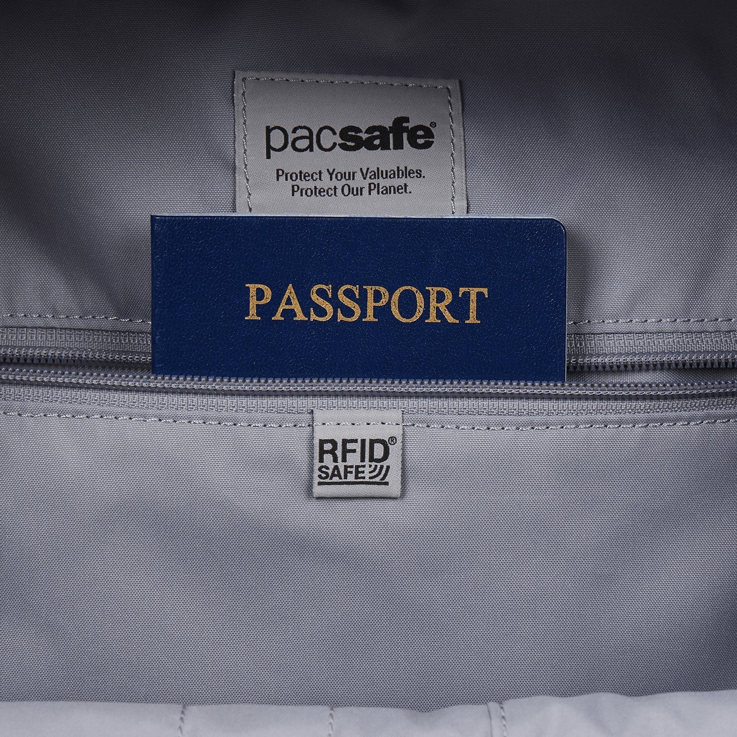 Product image of Pacsafe® W 10L Anti-Theft Backpack Pacsafe® W 10L Anti Theft Backpack, Serenity Blue
