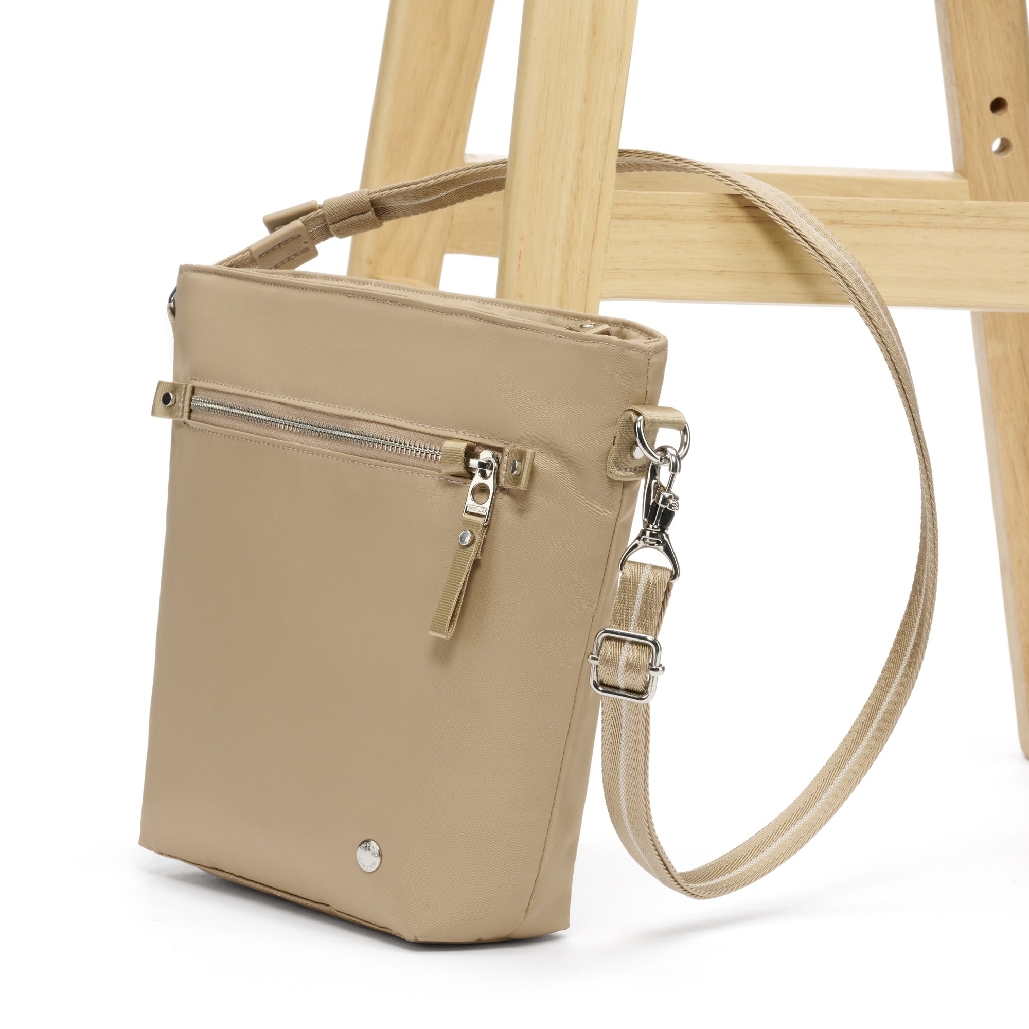 Product image of Pacsafe® W Anti-Theft Crossbody Pacsafe® W anti-theft crossbody, Taupe