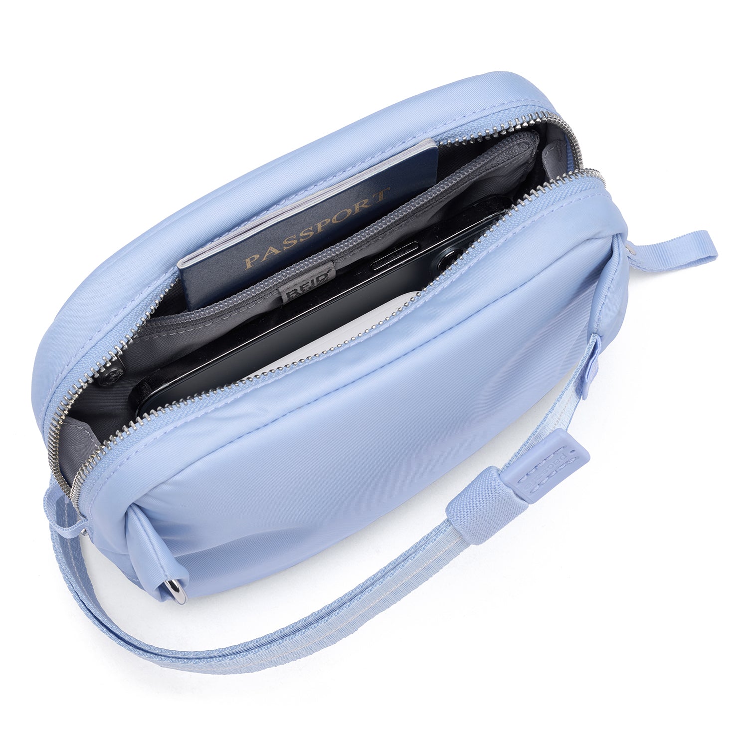 Product image of Pacsafe® W Anti-Theft Micro Sling Pacsafe® W Anti-Theft Micro Sling, Serenity Blue