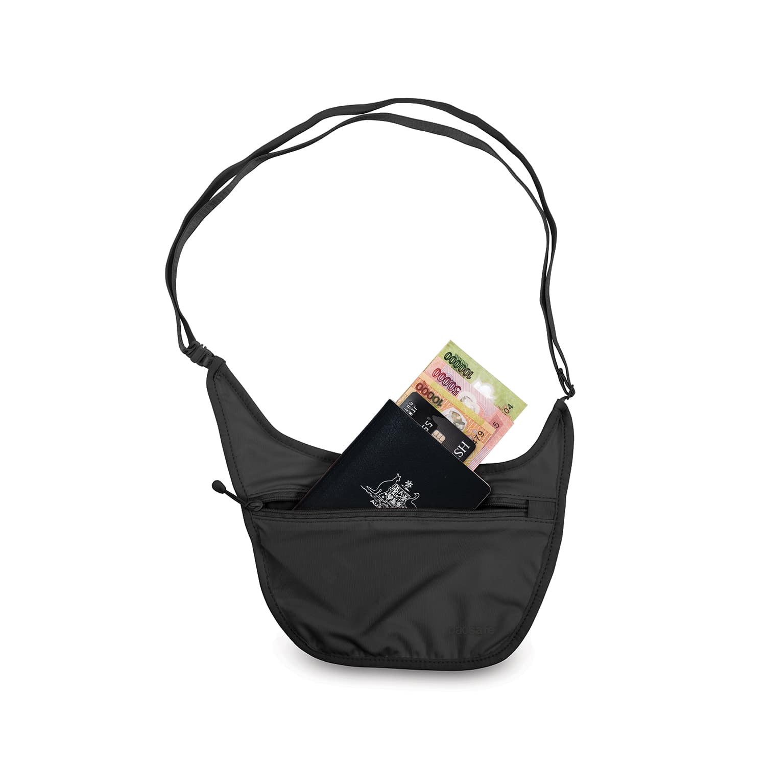 Product image of Pacsafe® Coversafe® S80 secret travel body pouch Coversafe S80 Secret Travel Body Pouch, Black