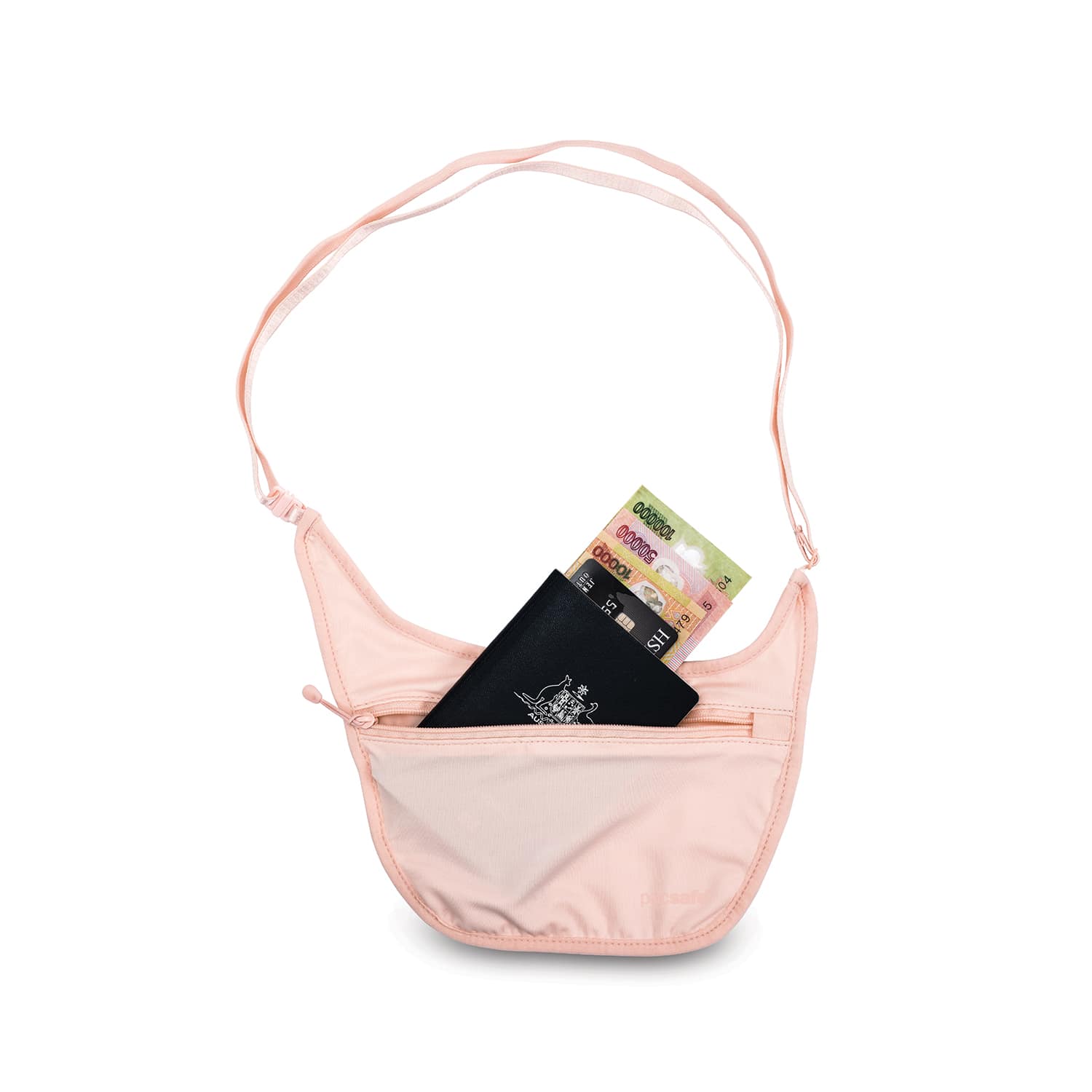Product image of Pacsafe® Coversafe® S80 secret travel body pouch Coversafe S80 Secret Travel Body Pouch, Orchid Pink