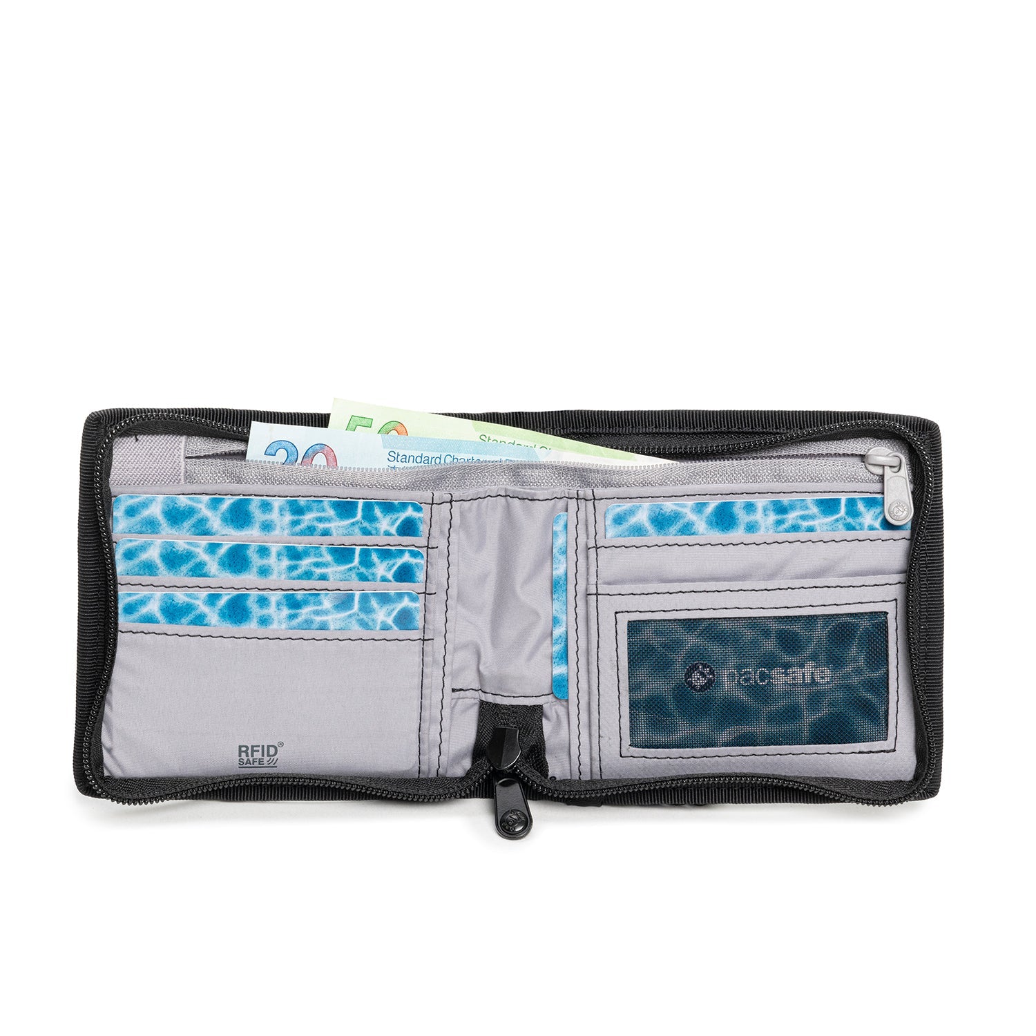 Product image of Pacsafe® RFIDsafe™ Z100 RFID blocking bifold wallet Pacsafe® RFIDsafe™ Z100 RFID blocking bifold wallet