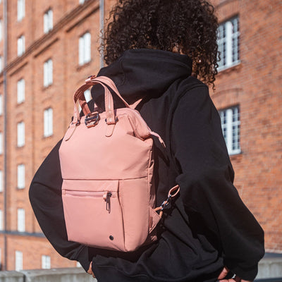 Pacsafe® CX anti-theft mini backpack (lifestyle)