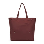 Citysafe CX Anti-Theft Packable Horizontal Tote, Merlot