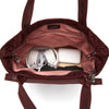 Citysafe CX Anti-Theft Packable Vertical Tote, Merlot