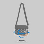 Pacsafe® GO anti-theft crossbody bag, Coastal Blue