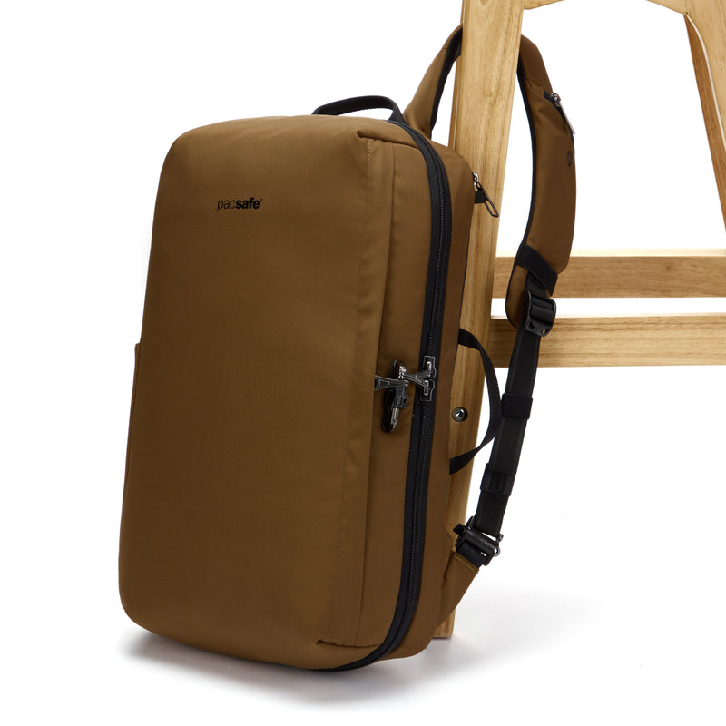Pacsafe® V anti-theft Commuter Backpack (Fits 13" / 16" Laptop), Tan