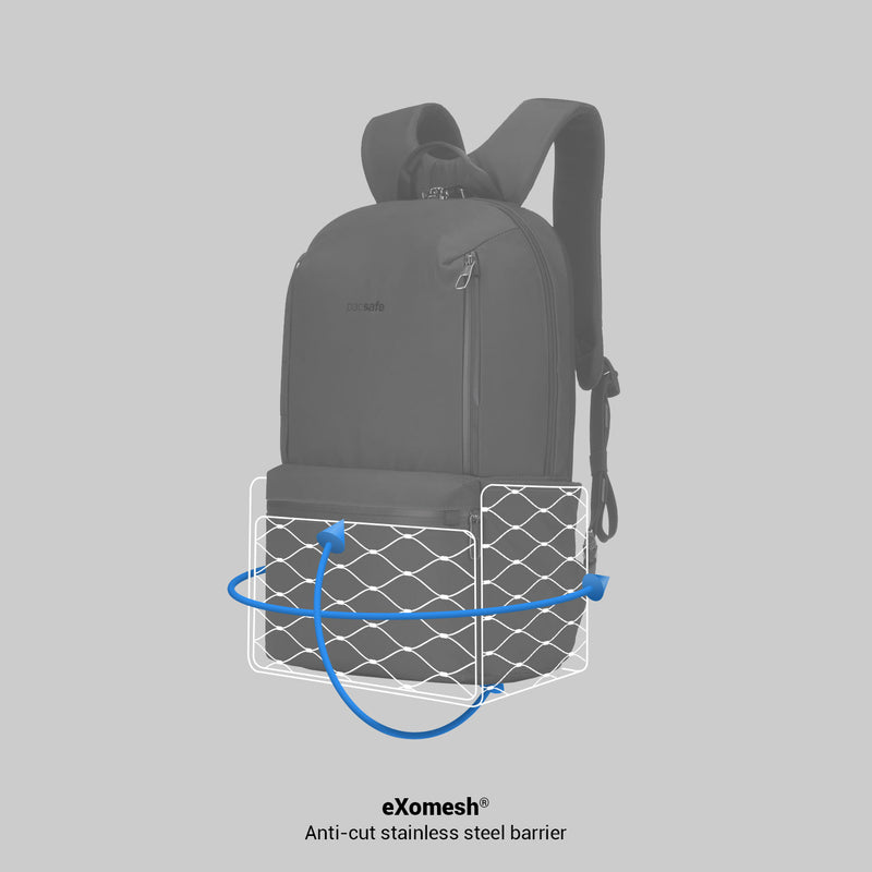 Pacsafe® X 20L anti-theft backpack, Black