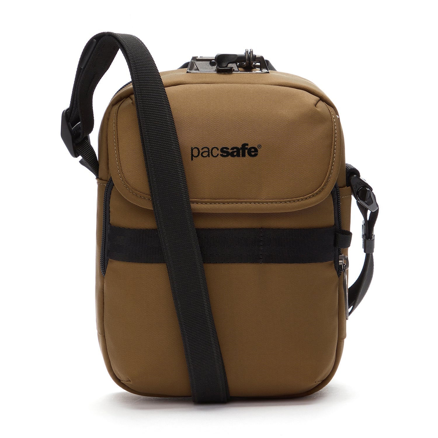 Citysafe CX Anti-Theft Packable Horizontal Tote, Tan