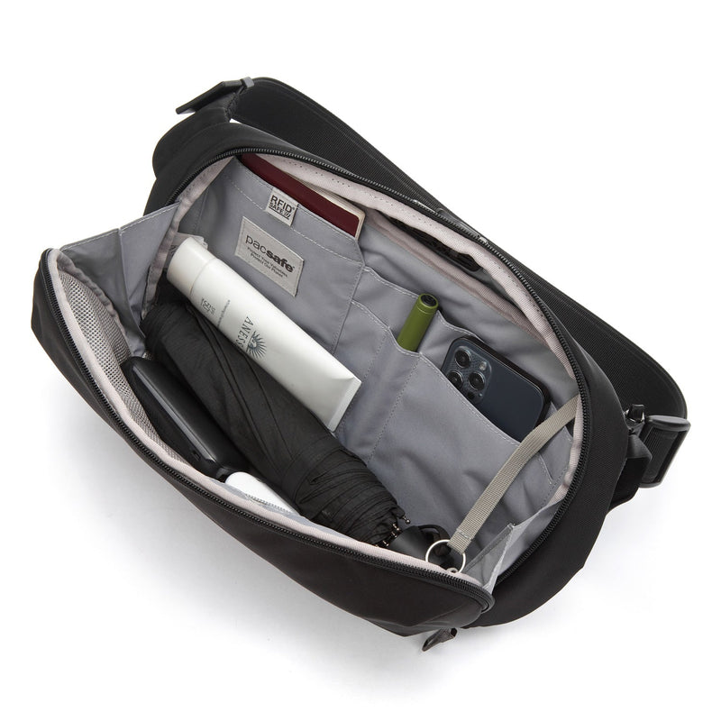 Pacsafe® V anti-theft urban sling, Black