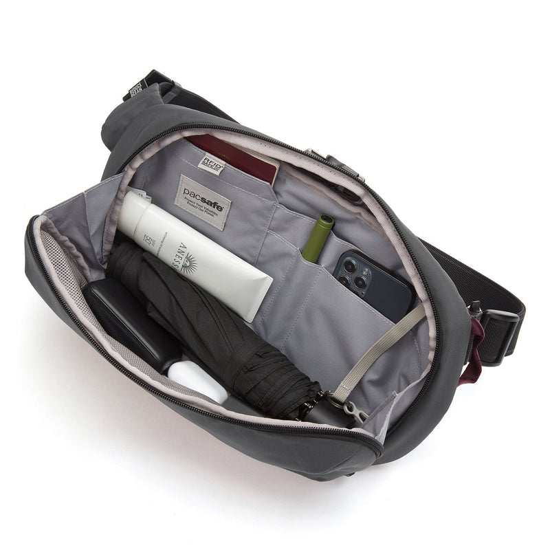 Pacsafe® V anti-theft urban sling, Slate