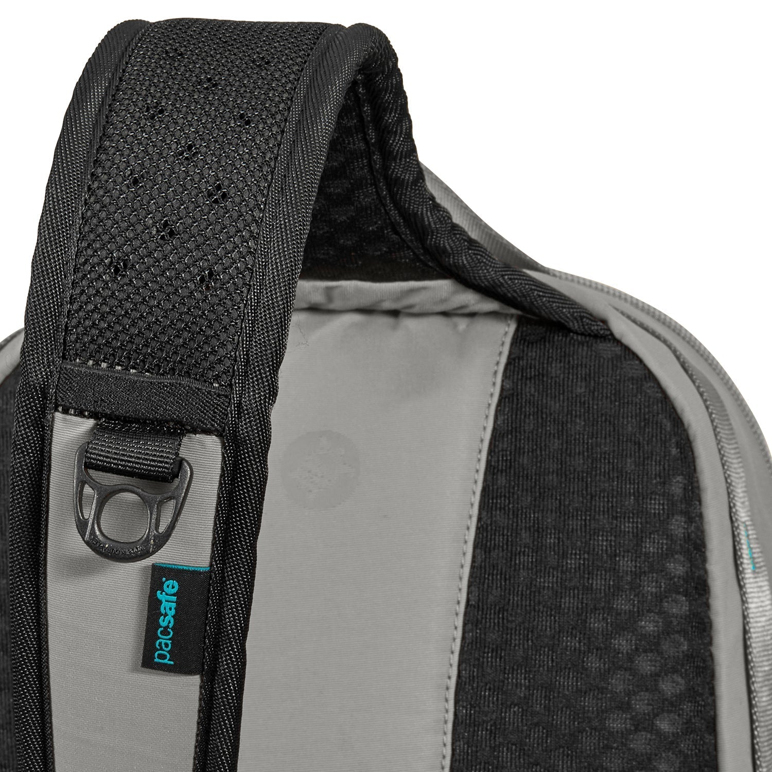 Pacsafe® ECO 12L anti-theft sling backpack, Gravity Gray