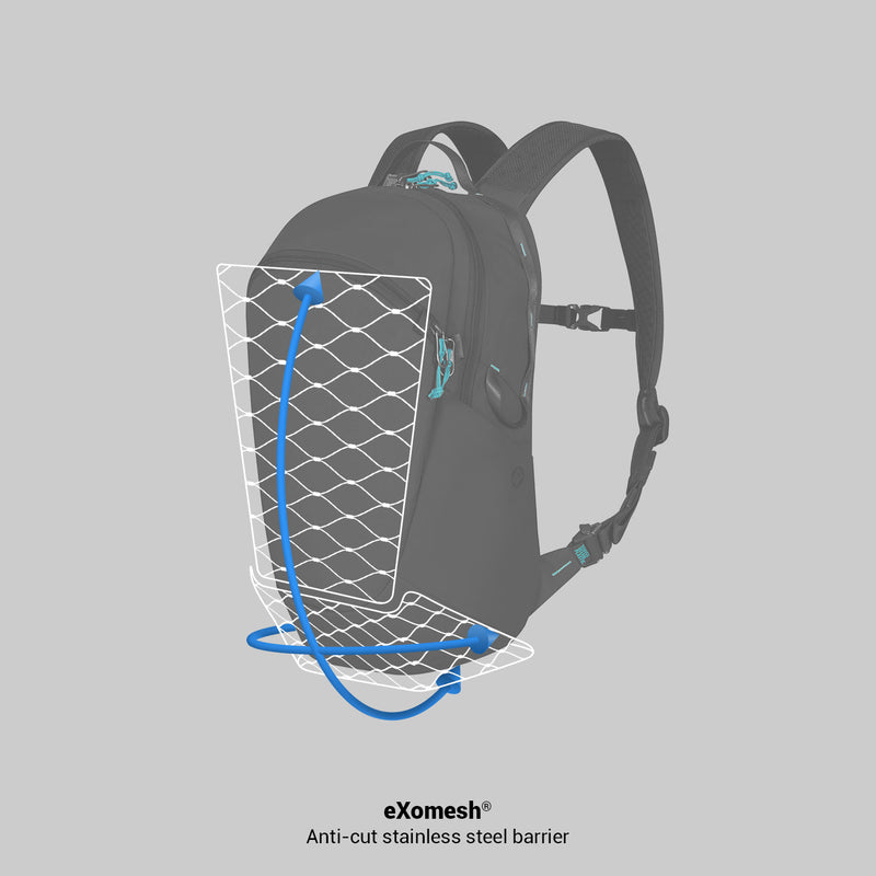 Pacsafe® ECO 18L anti-theft backpack, Canyon