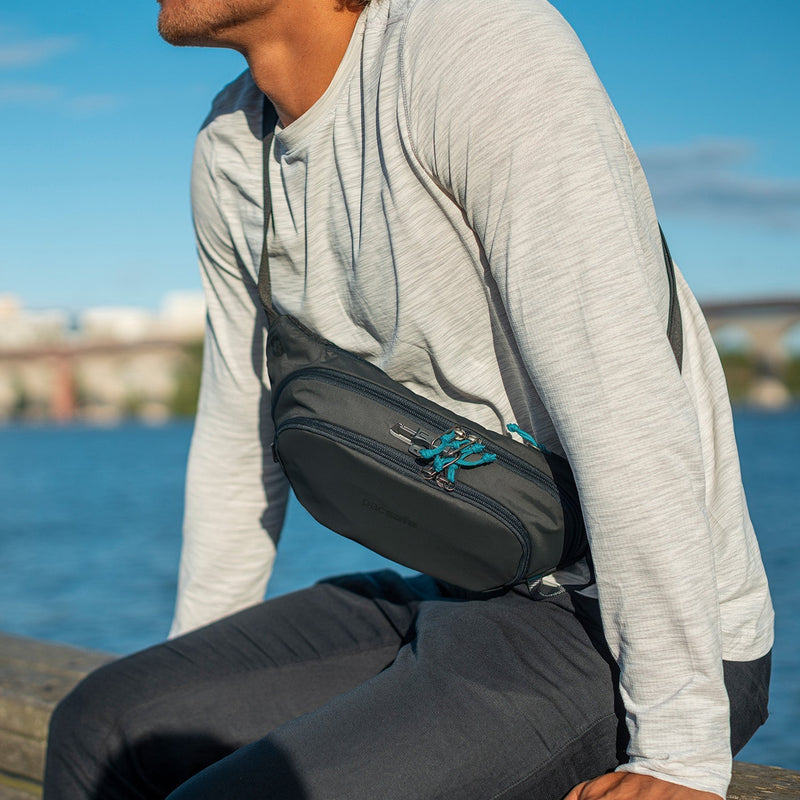 Pacsafe® ECO anti-theft waist pack, Black