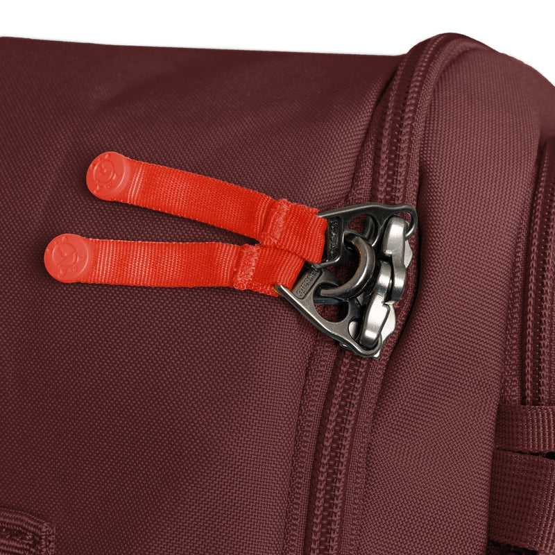 Pacsafe® GO 34L anti-theft carryon backpack, Garnet Red
