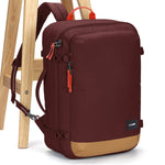 Pacsafe® GO 34L anti-theft carryon backpack, Garnet Red
