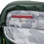 Pacsafe® GO 34L anti-theft carryon backpack, Spruce Green