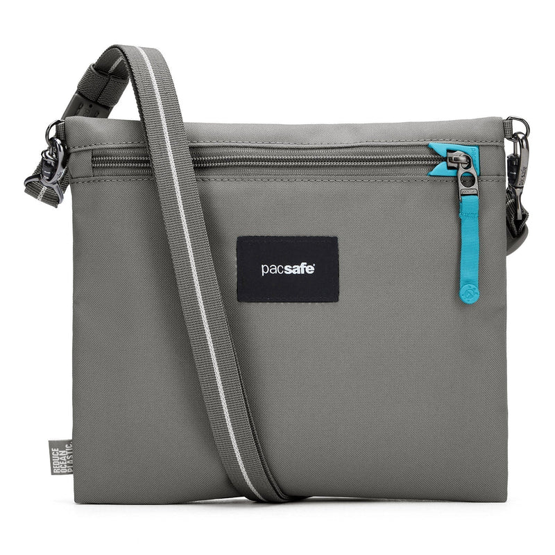 Pacsafe® GO anti-theft crossbody pouch, Stone