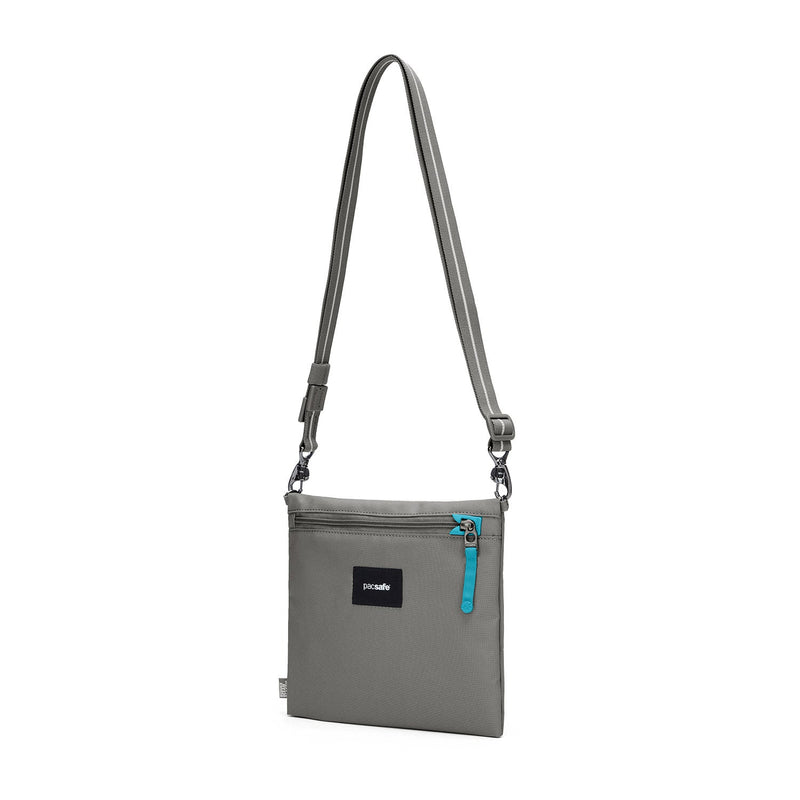 Pacsafe® GO anti-theft crossbody pouch, Stone