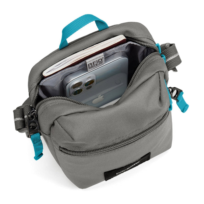 Pacsafe® GO anti-theft micro crossbody, Stone