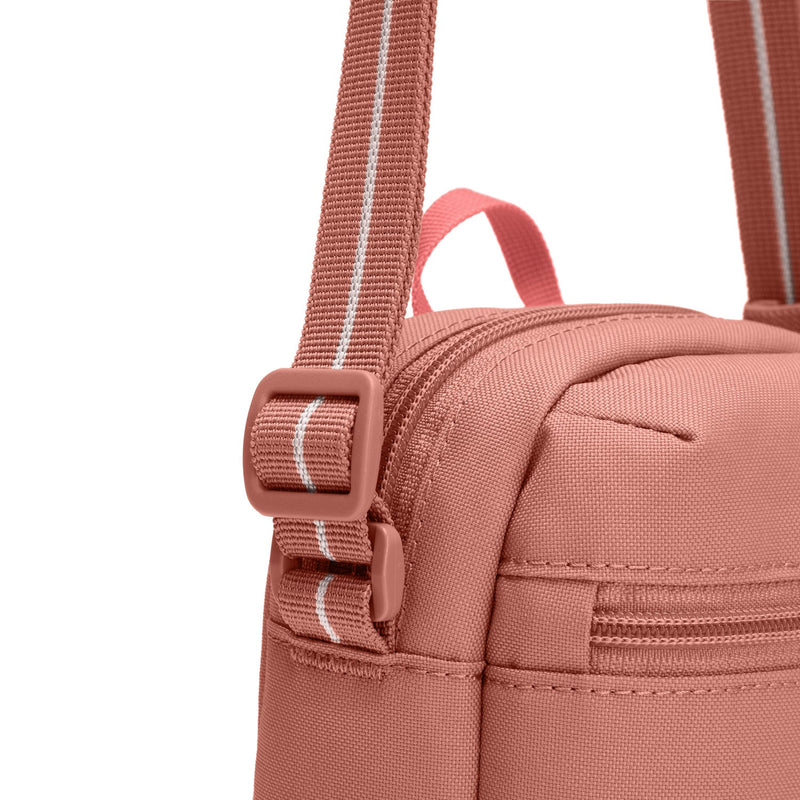 Pacsafe® GO anti-theft micro crossbody, Rose