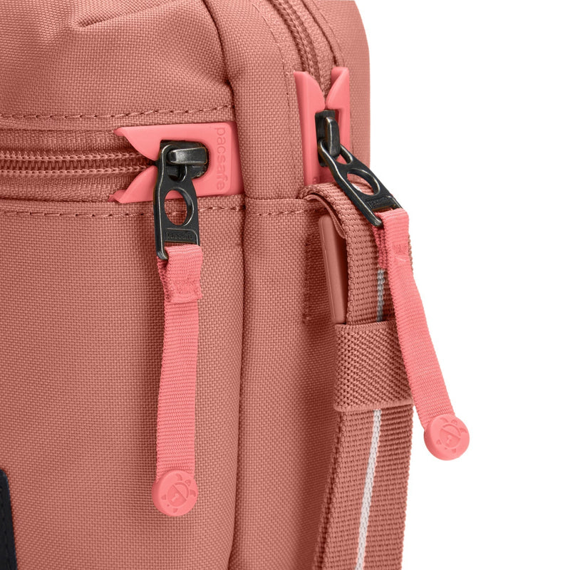 Pacsafe® GO anti-theft micro crossbody, Rose