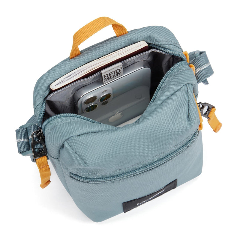 Pacsafe® GO anti-theft micro crossbody, Fresh Mint