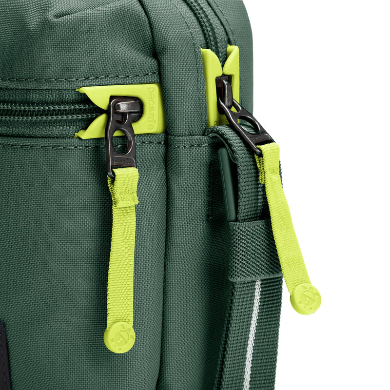 Pacsafe® GO anti-theft micro crossbody, Spruce Green