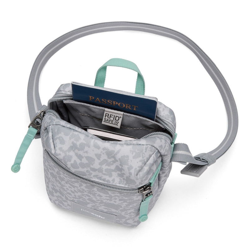 Pacsafe® GO Anti-Theft Micro Crossbody, Meteor Ice