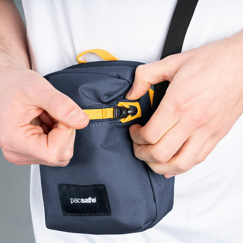 Pacsafe® GO Anti-Theft Micro Crossbody, Cerulean Blue