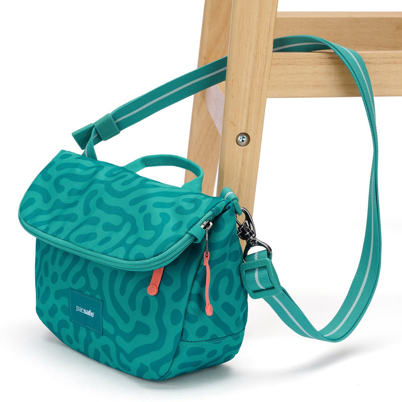 Pacsafe® GO Anti Theft Saddle Crossbody, Reef