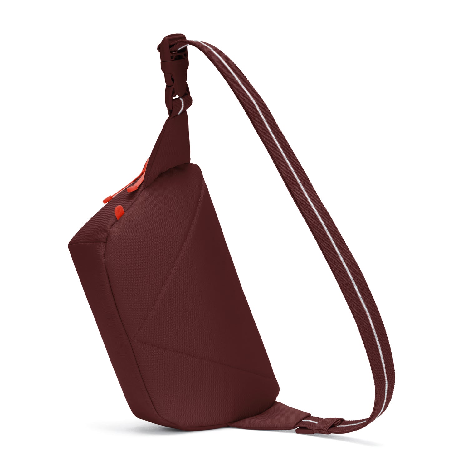 Pacsafe® GO anti-theft sling pack, Garnet Red