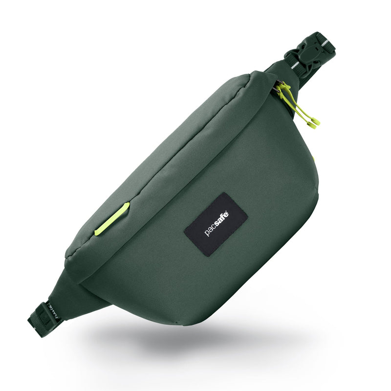 Pacsafe® GO anti-theft sling pack, Spruce Green
