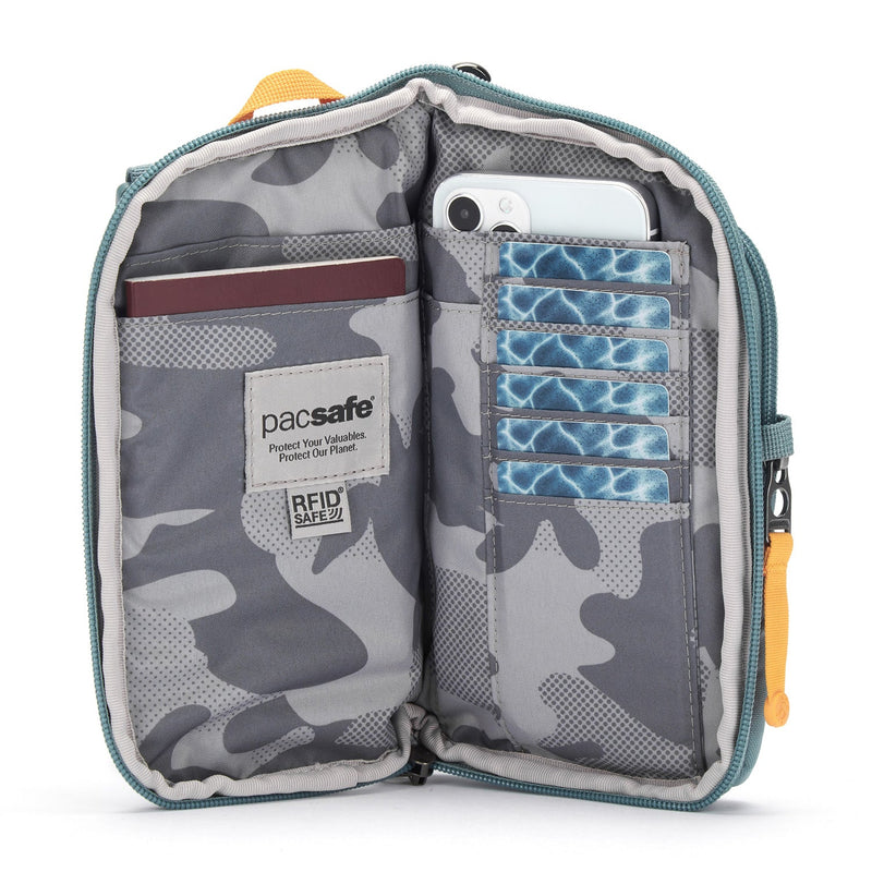 Pacsafe® GO anti-theft tech crossbody, Fresh Mint