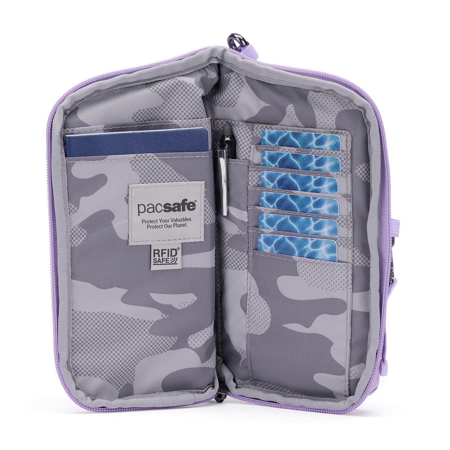 Pacsafe® GO Anti-Theft Tech Crossbody, Lavender