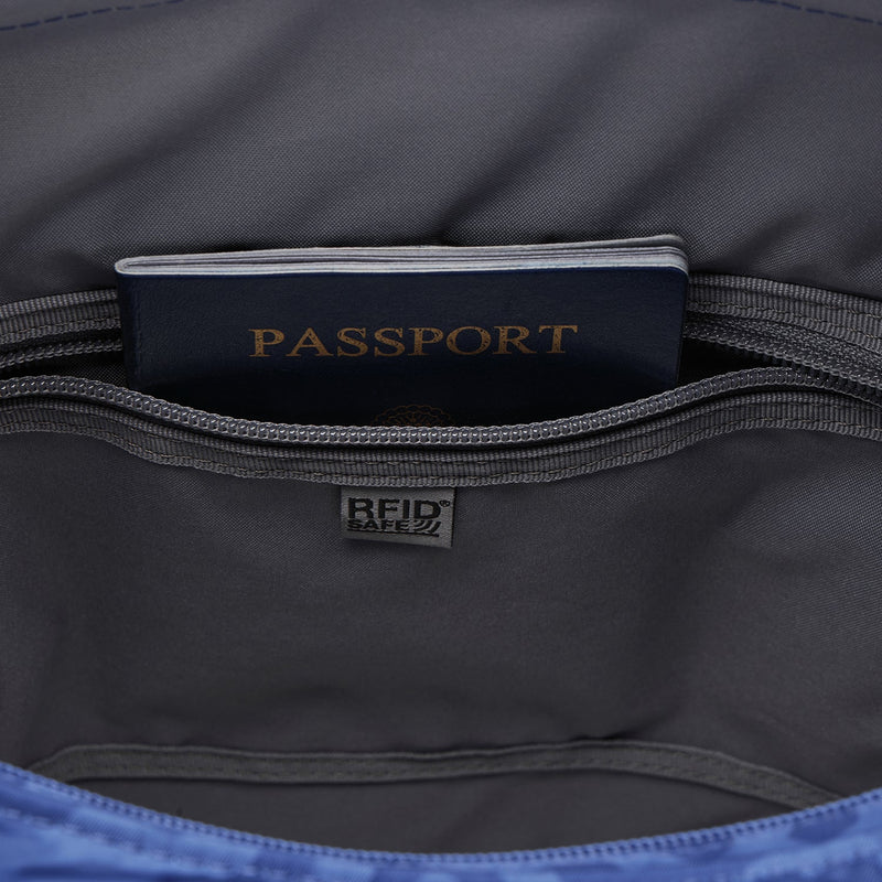 Pacsafe® GO Anti-Theft Totepack, Cerulean Blue